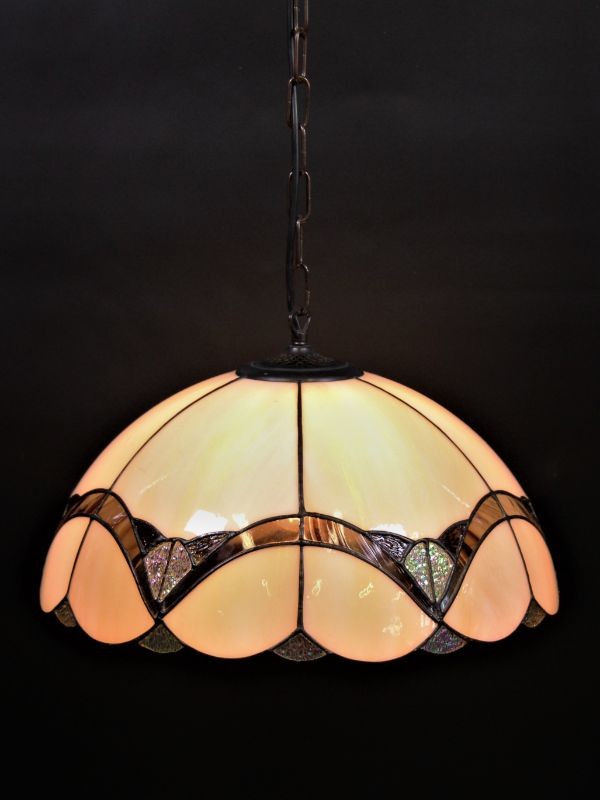 Vintage hanglamp Tiffany stijl